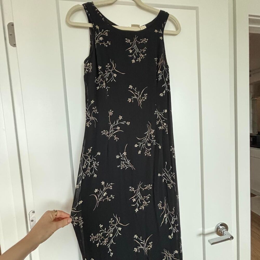 Merona Women's Black and Navy Dress